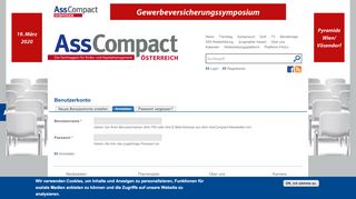 
                            3. Benutzerkonto | AssCompact - Nachrichten