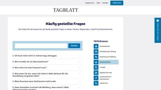 
                            10. Benutzerkonto - FAQ - abo.tagblatt.ch - St.Galler Tagblatt
