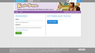 
                            5. Benutzerkonto | Kindersuppe Store