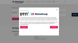 
                            1. Benutzerkonto | MeteoGroup