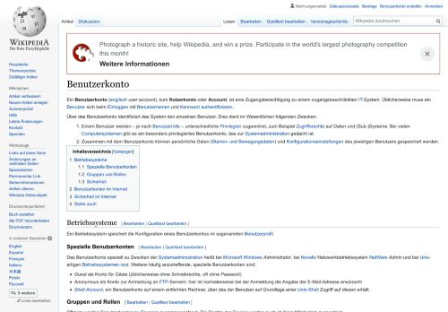 
                            2. Benutzerkonto – Wikipedia