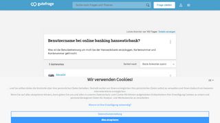 
                            9. Benutzername bei online banking hanseaticbank? (Online-Banking ...