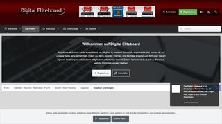 
                            1. Benutzername & Passwort der Gigablue Boxen | Digital Eliteboard