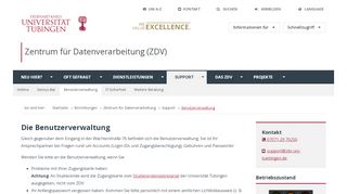 
                            9. Benutzerverwaltung - Uni Tübingen