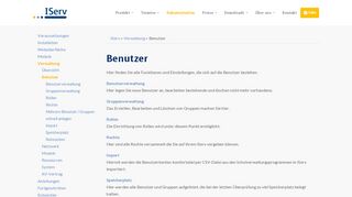 
                            10. Benutzerverwaltung - Verwaltung - IServ - Dokumentation - IServ ...