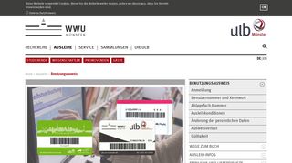 
                            11. Benutzungsausweis - ULB Münster - Universität Münster