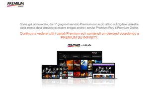 
                            1. Benvenuto in Premium play - Mediaset Premium