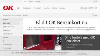 
                            7. Benzinkort - tank billig benzin og diesel med et gratis OK Benzinkort - OK