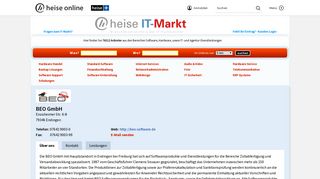 
                            10. BEO GmbH - heise IT-Markt