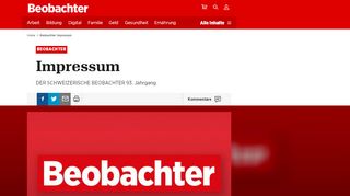 
                            10. Beobachter: Impressum - Beobachter