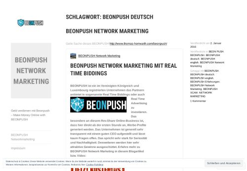 
                            6. BEONPUSH deutsch – BEONPUSH Network Marketing