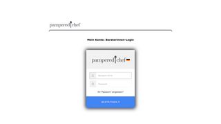 
                            1. Berater-Login - Pampered Chef