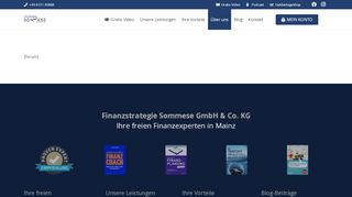 
                            11. Beraterlogin - Finanzstrategie Sommese GmbH & Co. KG