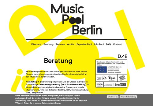 
                            11. Beratung | musicpoolberlin.net