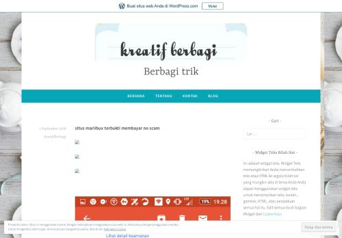 
                            12. Berbagi trik - WordPress.com