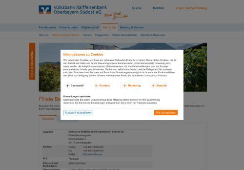 
                            1. Berchtesgaden - Volksbank Raiffeisenbank Oberbayern Südost eG
