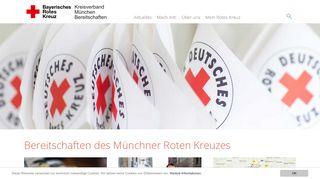 
                            4. Bereitschaften Münchner Rotes Kreuz: Hauptseite