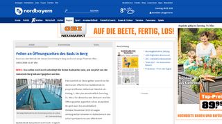 
                            11. Berg: Feilen an Öffnungszeiten des Bads in Berg - Neumarkt ...