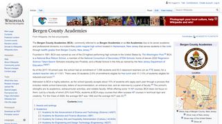 
                            7. Bergen County Academies - Wikipedia