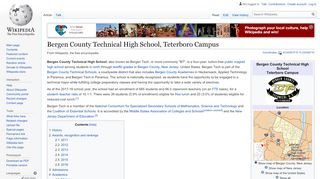 
                            6. Bergen County Technical High School, Teterboro Campus - Wikipedia
