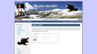 
                            5. Bergfex-MOD ::: Login / Logout