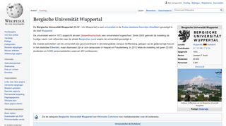 
                            8. Bergische Universität Wuppertal - Wikipedia