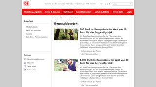 
                            7. Bergwaldprojekt - Deutsche Bahn