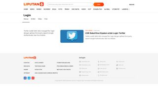 
                            1. Berita Login Hari Ini - Kabar Terbaru Terkini | Liputan6.com