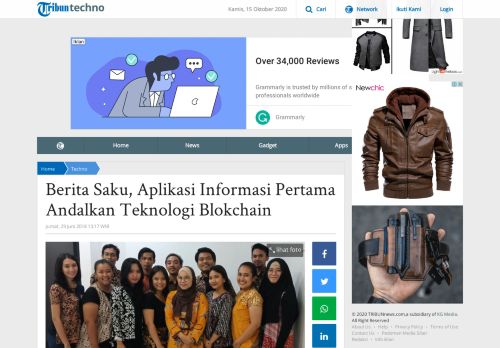 
                            10. Berita Saku, Aplikasi Informasi Pertama Andalkan Teknologi ...