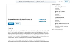 
                            3. Berkley Canada (a Berkley Company) | LinkedIn