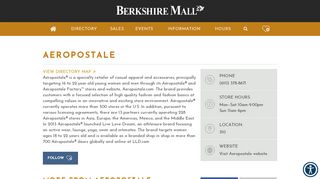 
                            12. Berkshire Mall ::: Aeropostale