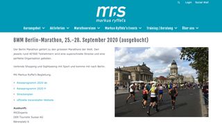 
                            5. Berlin-Marathon – Markus Ryffels