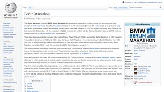 
                            13. Berlin Marathon - Wikipedia