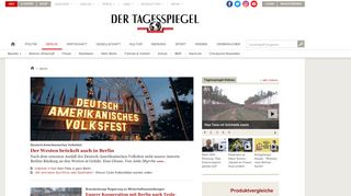 
                            9. Berlin Nachrichten – Aktuelle News aus Berlin und ... - Tagesspiegel
