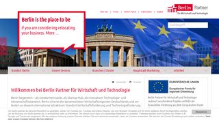 
                            4. Berlin Partner: Startseite