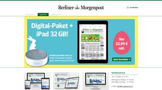 
                            6. Berliner Morgenpost Digitalshop - jetzt das passende Angebot wählen