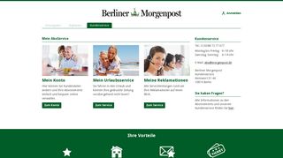 
                            5. Berliner Morgenpost - Mein AboService