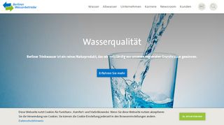 
                            3. Berliner Wasserbetriebe - Willkommen bei den Berliner ...