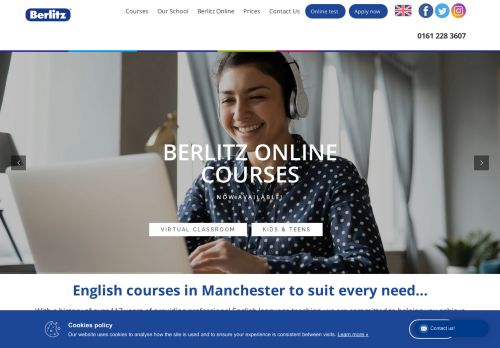 
                            12. Berlitz Manchester: English Courses Manchester