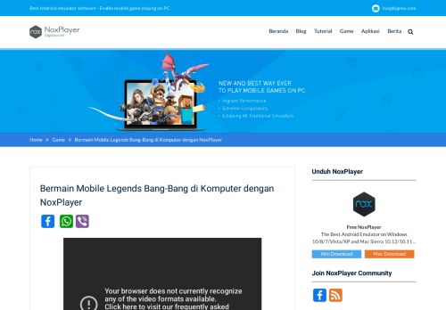 
                            1. Bermain Mobile Legends Bang-Bang di Komputer dengan NoxPlayer