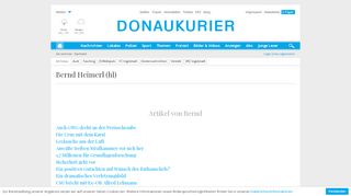 
                            12. Bernd Heimerl - Donaukurier