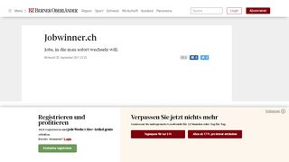
                            4. Berner Oberländer - Jobwinner.ch