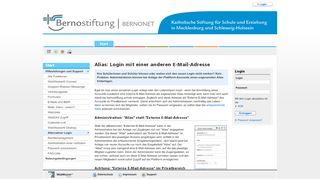 
                            1. bernostiftung.schule - Alias: Login mit einer anderen E-Mail-Adresse