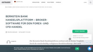 
                            11. Bernstein Bank Handelsplattform 2019 » MT4 Premium Tools