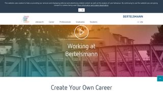 
                            1. Bertelsmann Entrepreneurs Program - Create Your Own Career