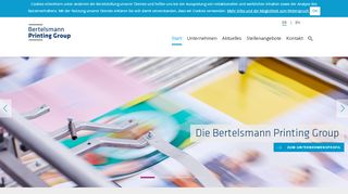 
                            12. Bertelsmann Printing Group: Start