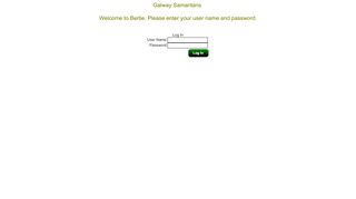 
                            4. Bertie - Please log in - Galway