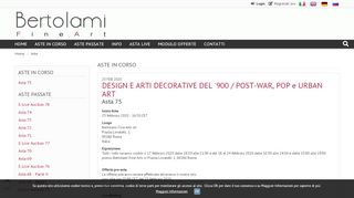 
                            10. Bertolami Fine Arts - Aste online