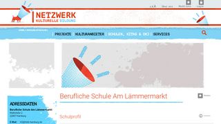 
                            12. Berufliche Schule Am Lämmermarkt - Netzwerk Kulturelle Bildung ...