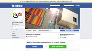 
                            5. Berufliche Schulen Gelnhausen - Startseite | Facebook